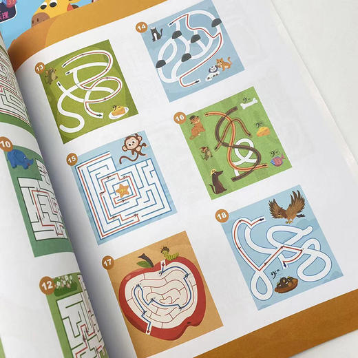 乐理迷宫游戏书 少儿童趣味乐理教程儿童音乐游戏书趣味音乐入门识谱启蒙教程音符与时值钢琴曲谱全彩乐理书音乐卡通游戏图书 商品图3