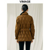 VIMAGE纬漫纪冬季新款白鸭绒气质修身保暖外套羽绒服V1811418 商品缩略图3