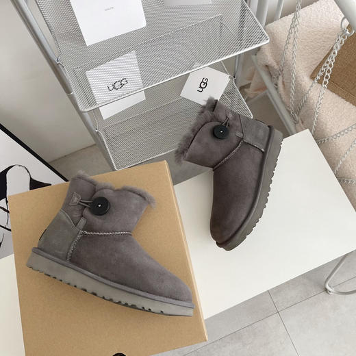 迷你贝莉纽扣2.0-灰色 商品图0