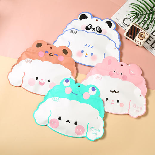 三喜丸子异型暖宝宝贴大号卡通大号卡通超异形印花暖宝宝贴女生冬季保暖贴可爱10片装暖身贴 商品图4