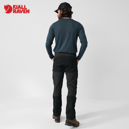 北极狐男款运动户外休闲裤徒步穿越冲锋裤防泼情侣长裤 85656R 商品图2