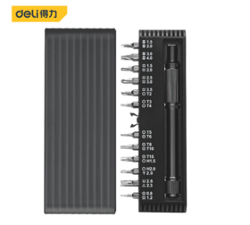 得力DL240025B精密螺丝刀电子维修（25件套）