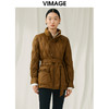 VIMAGE纬漫纪冬季新款白鸭绒气质修身保暖外套羽绒服V1811418 商品缩略图2