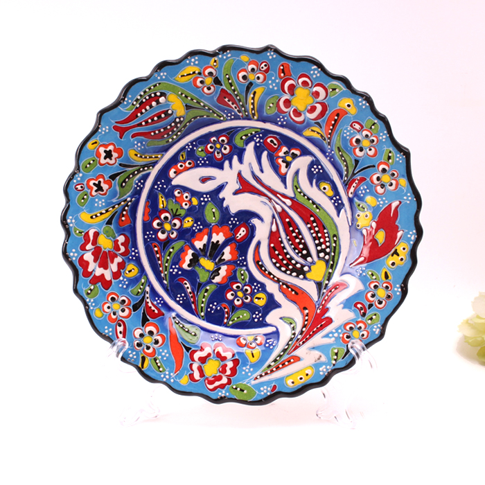 手工陶瓷装饰挂盘【卡帕】18cm