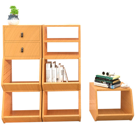 设计师款收纳多功能陈列收纳一体柜幼儿园小空间多功能陈列收纳柜 商品图4