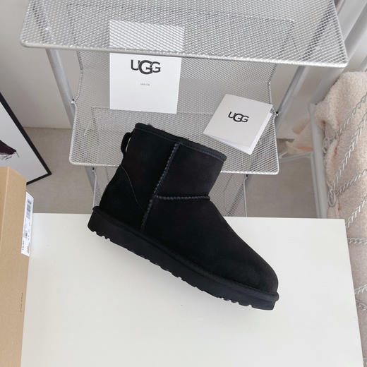 迷你经典短靴2.0-黑色 商品图0