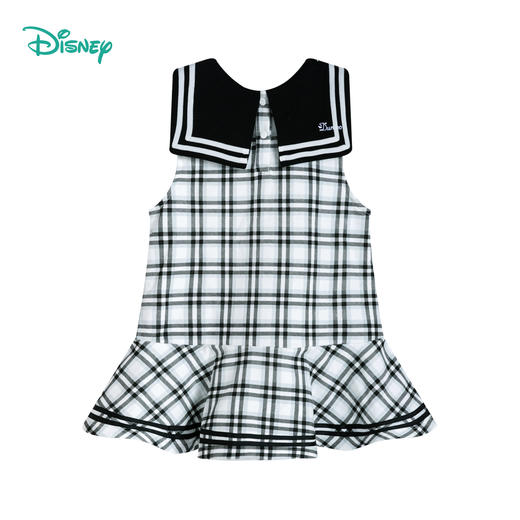 【商场同款】
迪士尼童装新品千鸟格女童学院风连衣裙时尚背心裙子 商品图4