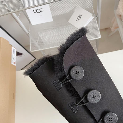 贝莉纽扣高筒2.0 -黑色 商品图3