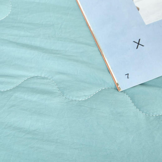 金丝莉（KINTHERI）  竹香水洗被 天蓝色 商品图4