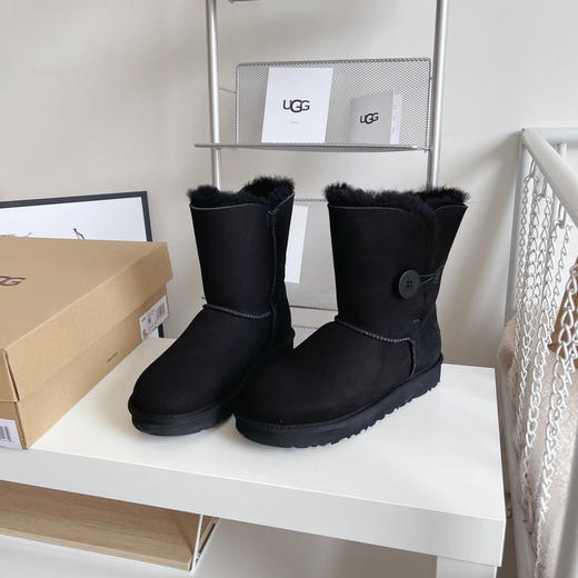 贝莉纽扣2.0 中筒-黑色 商品图2