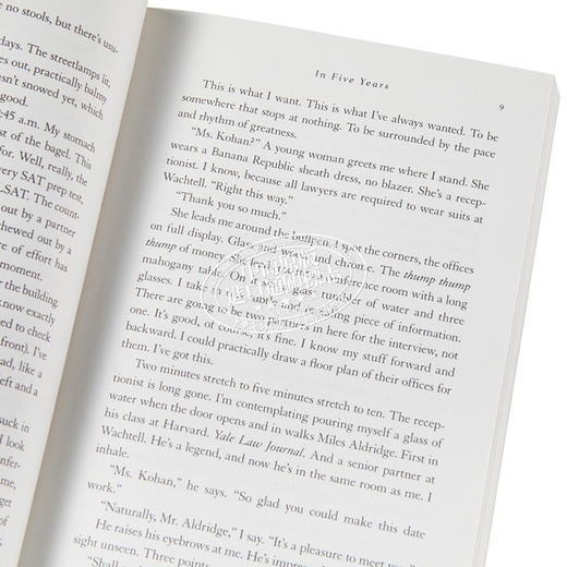 【中商原版】五年间 英文原版 In Five Years A Novel Rebecca Serle 商品图3