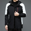 【服装鞋包】-户外外套男士秋冬款休闲运动服连帽防风夹克 商品缩略图2