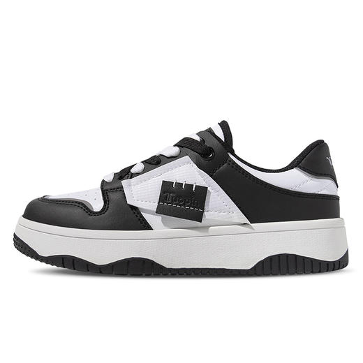 「两款配色！鮀品2022款」时尚拼色黑白熊猫鞋 女潮厚底低帮板鞋女鞋 商品图4