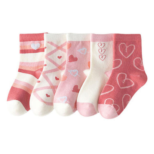 儿童袜子女童袜子春秋冬款宝宝袜男女孩中大童可爱公主袜 ch17 商品图3