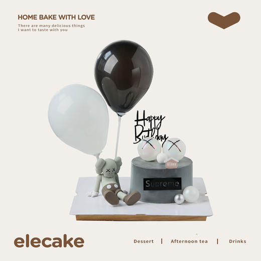 芝麻街潮牌蛋糕 商品图0