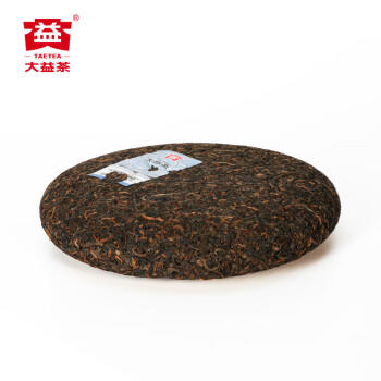 大益TAETEA茶叶普洱茶熟茶小龙柱饼茶357g/饼中华老字号 商品图2