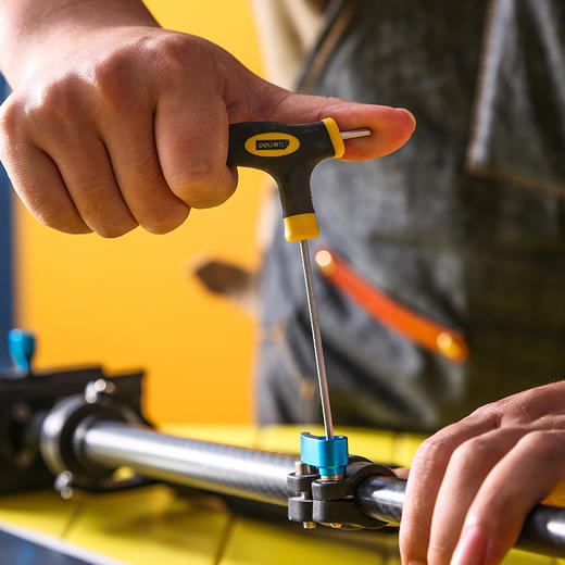 得力球头T型内六角铬钒钢(黄) 商品图2