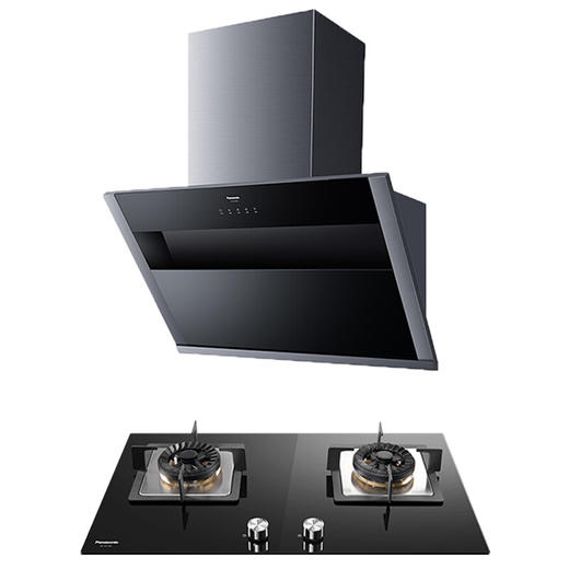 松下（Panasonic）18立方大吸力翻盖式油烟机4.5KW嵌入式天然气灶烟灶套装 FV-A718CN1+GE-231GB烟灶套装甄选 商品图5