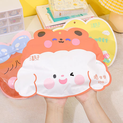 三喜丸子异型暖宝宝贴大号卡通大号卡通超异形印花暖宝宝贴女生冬季保暖贴可爱10片装暖身贴 商品图1