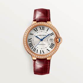 卡地亚 Cartier 蓝气球腕表 40毫米 18K玫瑰金 自动上链 WJBB0056
