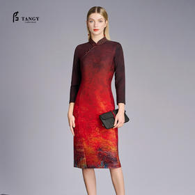 TANGY Collection/天意精品针织连衣裙