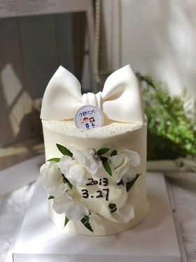 四寸加高三层胚鲜花奶油蛋糕 下单前请仔细阅读商品详情