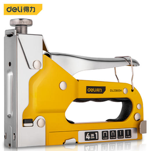 得力DL238004四合一打钉枪盒装(黄) 商品图0