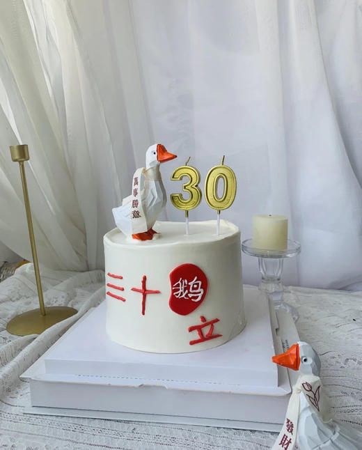 三十鹅立，万事顺意大白鹅 商品图5