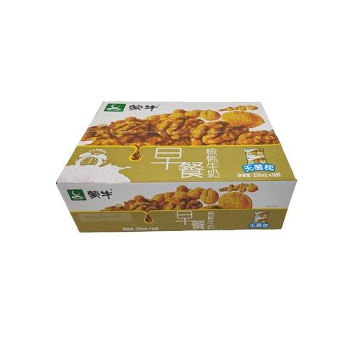 【批发】蒙牛核桃早餐奶230ml*16袋 商品图1