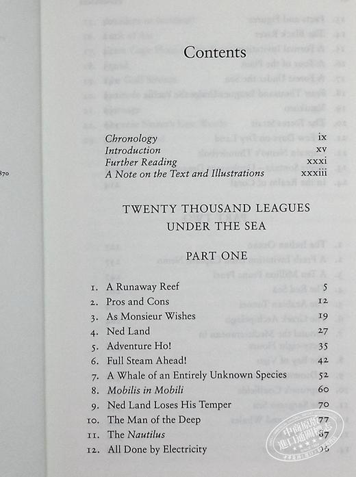 【中商原版】企鹅布面经典系列 海底两万里 Twenty Thousand Leagues Under the Sea 英文原版 Jules Verne 商品图5