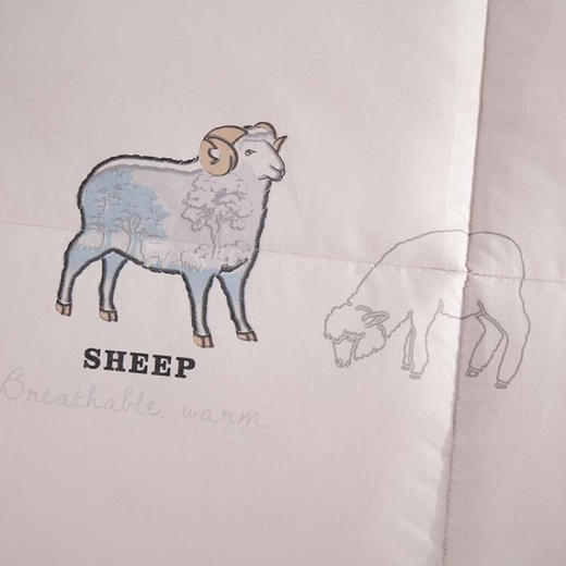 金丝莉（KINTHERI）   悠乐羊毛被 商品图4