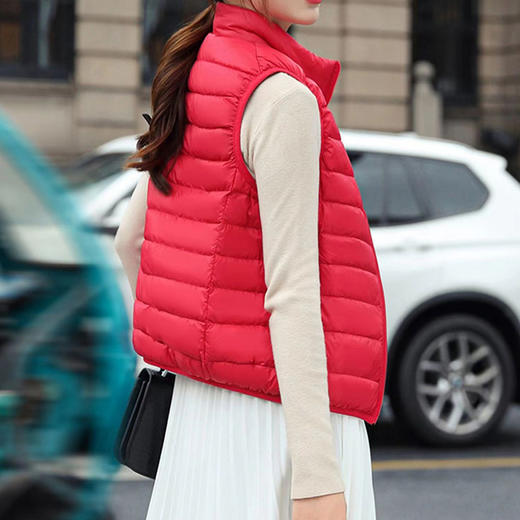 裁缝学苑AQ134轻薄羽绒背心女修身短款新款马甲纸样女装服装打板 商品图2