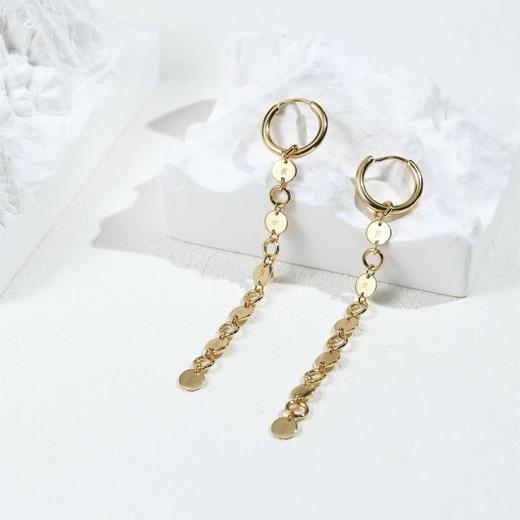 真言系列 六字真言银镀金耳坠 醍醐xZEEMOU ZENG原创设计 商品图3