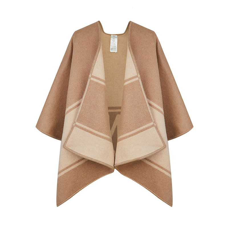 FENDI 芬迪 女士羊毛外套式斗篷披肩 FXX720 AHRI