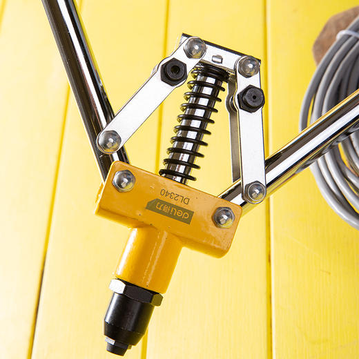 得力DL2340双把拉铆枪5款导嘴(黄) 商品图3