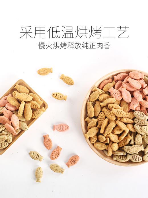 麦富迪猫零食猫薄荷饼干小鱼干猫咪零食磨牙洁齿营养成幼猫小零食 商品图3