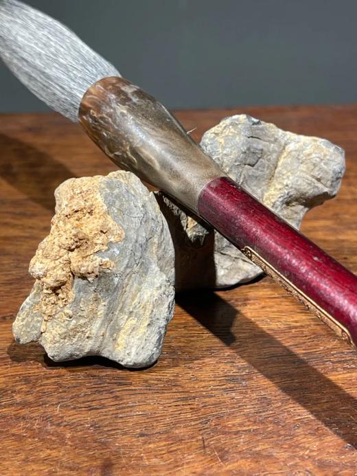 小山岳形灵璧石山子笔搁，顺丰包邮 商品图3