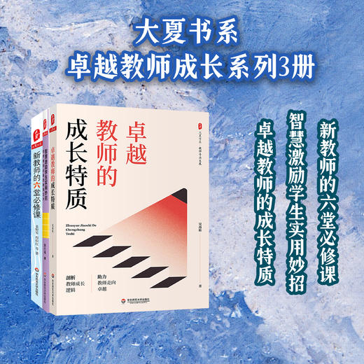 卓越教师成长系列3册 大夏书系 教师发展 新教师的六堂必修课+智慧激励学生实用妙招+卓越教师的成长特质 商品图0