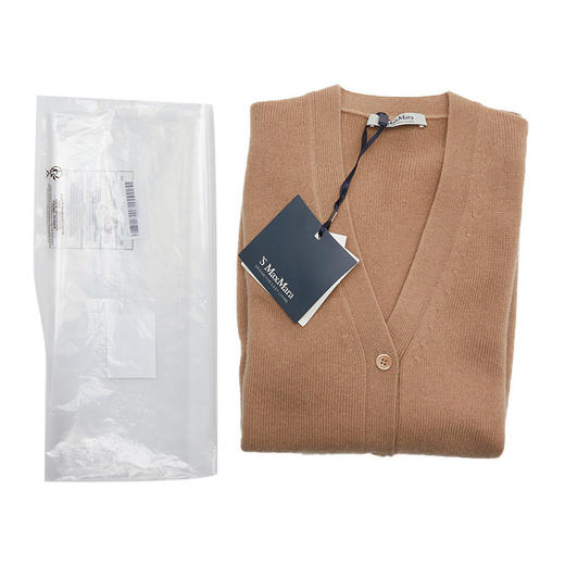 S Max Mara 麦丝玛拉 女士绵羊毛宽松版针织开衫羊毛衫 93410321 MATERA 商品图2