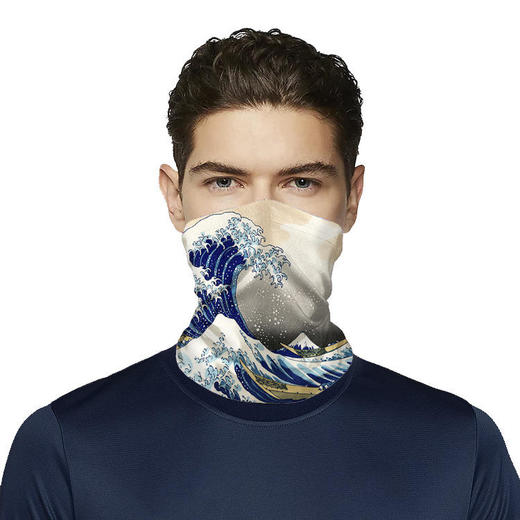 户外男女防晒骑行面罩魔术头巾防护围脖可插PM2.5过滤片 商品图1