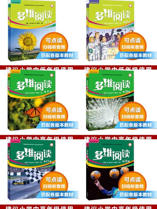 多维阅读1-22级学生用书（小学、初中、高中） 商品图1