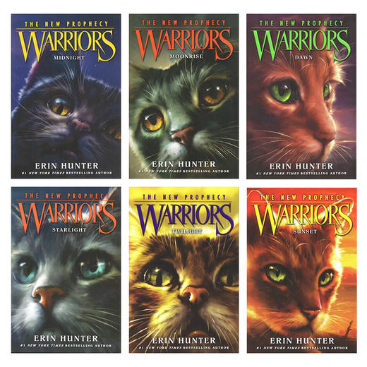 英文小说 猫武士 二部曲：新预言 Warriors: The New Prophecy Box 章节桥梁书 传奇的猫族 儿童成长励志奇幻小说 商品图1