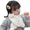 【超舒适！柔软！儿童男女围巾】儿童围巾秋冬季保暖可爱宝宝韩版毛绒防寒宝宝新款卡通男女同披肩 商品缩略图4
