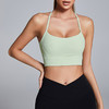 【限时秒】YOGACODE火树银花/防震深U美背透气带胸垫挂脖瑜伽胸围YCDS364 商品缩略图0