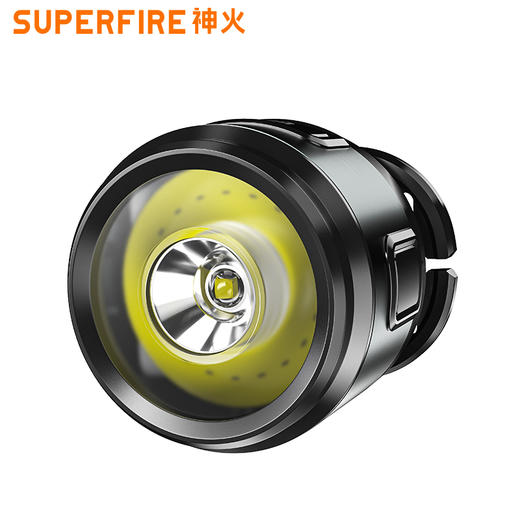 SUPERFIRE神火HL90头灯超轻头戴式充电迷你户外野钓帽夹夜钓灯 商品图5