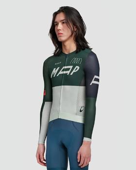 MAAP 男士 Adapt Pro Air LS Jersey Sycamore 长袖骑行服