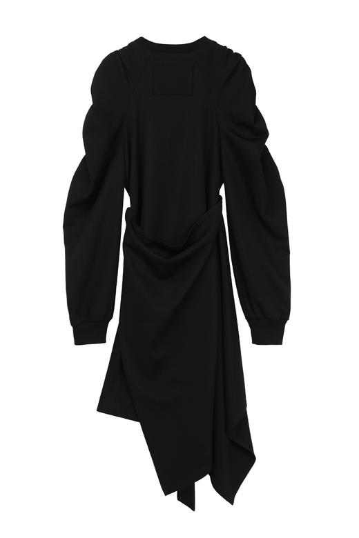 分镜头集成店 SHANG1BY SHANGYI 2022秋冬新品肩部褶皱式连衣裙 商品图3