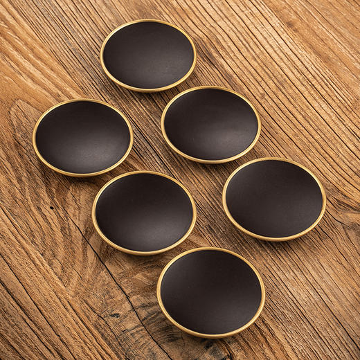 台隆金电木嵌铜杯垫（6片） 商品图1