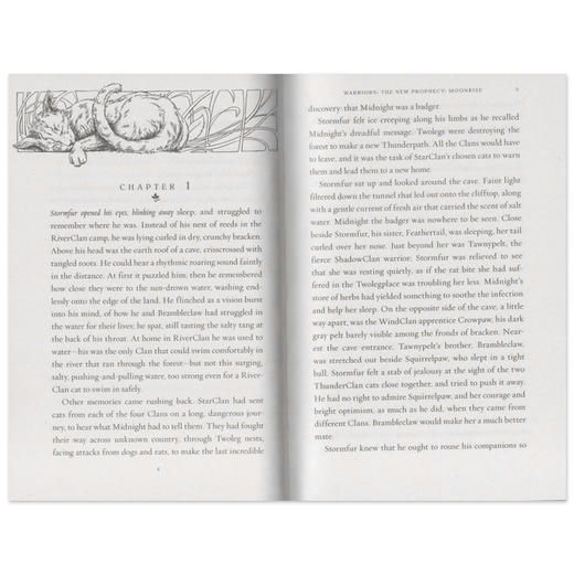 英文小说 猫武士 二部曲：新预言 Warriors: The New Prophecy Box 章节桥梁书 传奇的猫族 儿童成长励志奇幻小说 商品图2