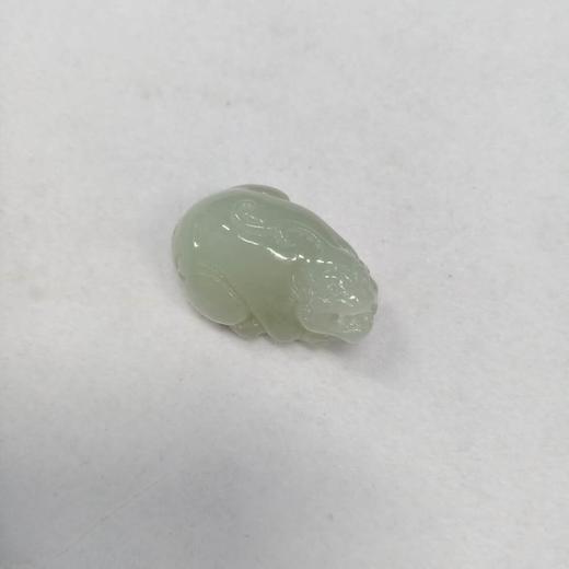 和田玉白玉吊坠-貔貅侧头-精品 商品图0